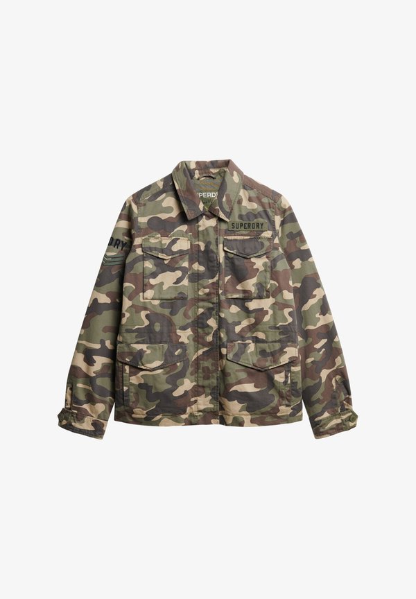 Superdry & Co EMBELLISHED - Summer jacket - army camo