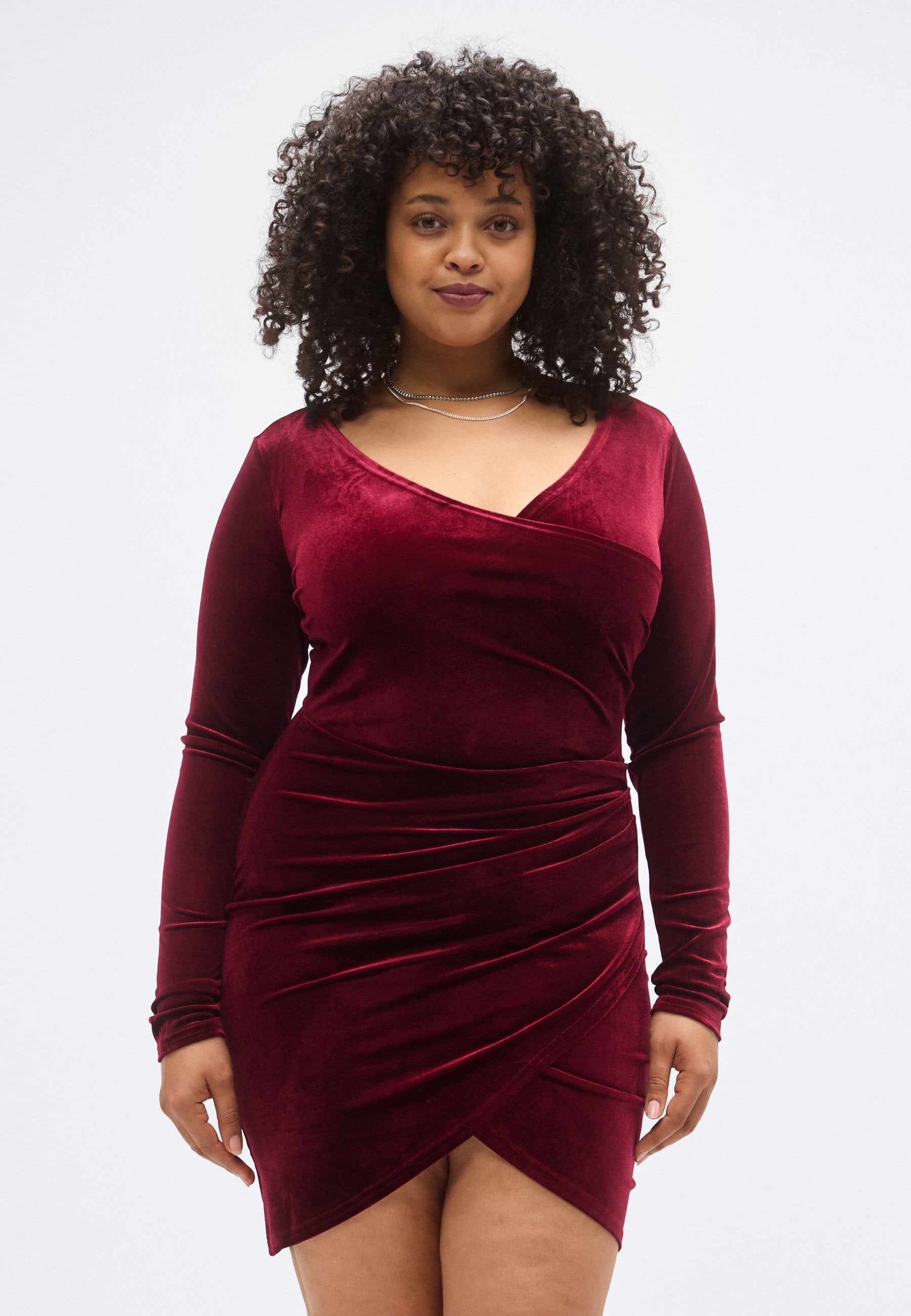 CARDAIZA WRAP DRAPE DRESS Media 3