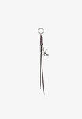 Calvin Klein TASSLE BAG CHARM - Keyring - fudge/gray lilac