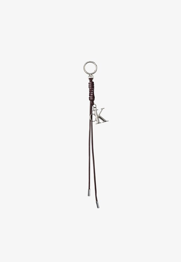 Calvin Klein TASSLE BAG CHARM - Keyring - fudge/gray lilac