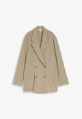 TOM TAILOR TOM TAILOR BLAZER LOOSE FIT BLAZER MIT TASCHEN - Short coat - silver olive