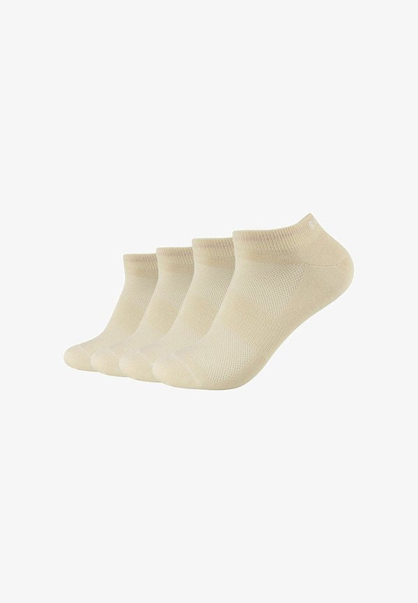 s.Oliver 4 PACK SNEAKER - Socks - white swan