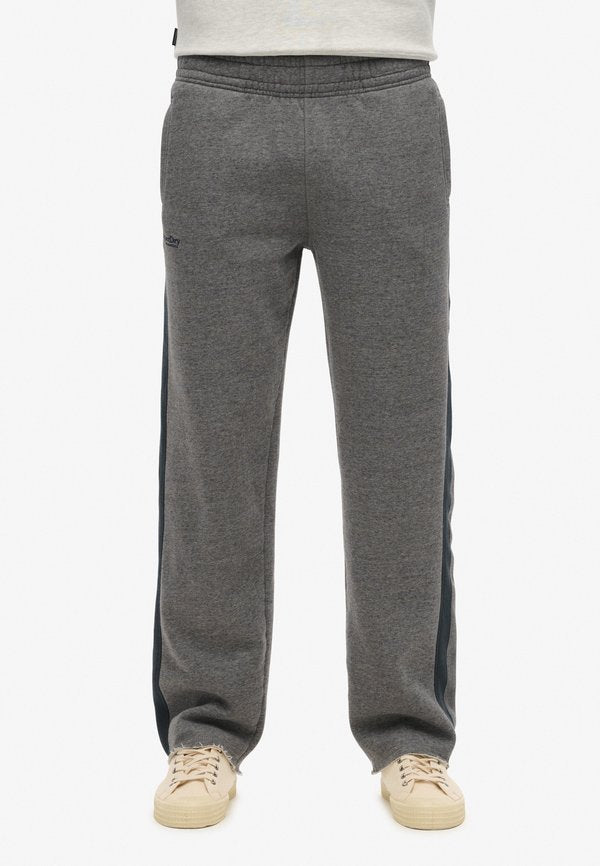 Superdry & Co Tracksuit bottoms - carbon grey marl eclipse navy