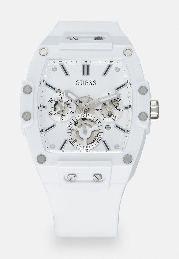 Guess PHOENIX - Chronograph watch - silver-coloured