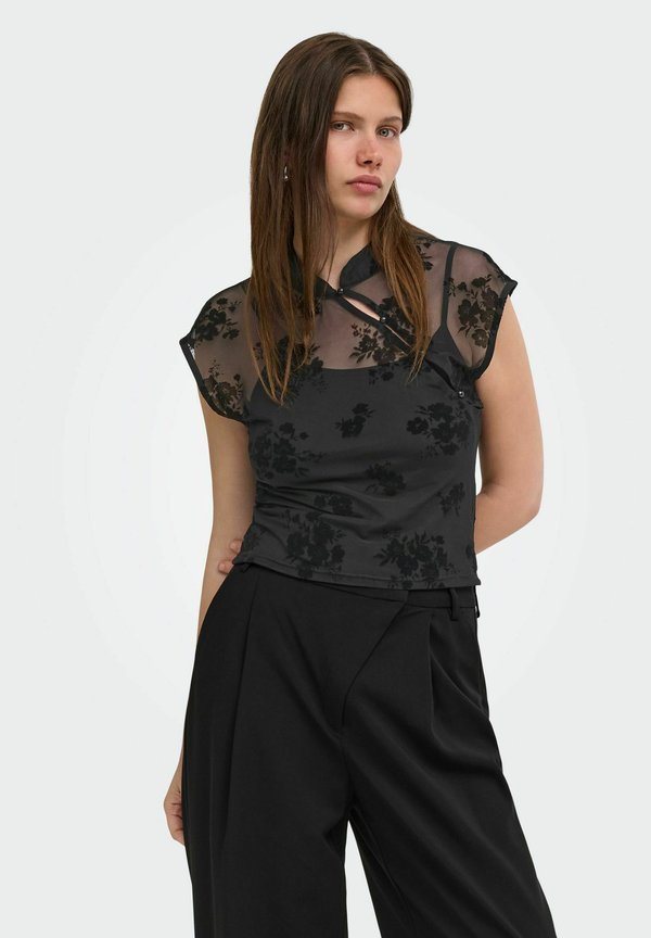 ONLY TOP ONLMAI TOP - Blouse - black