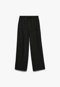 Vero Moda VMMELANEY HW LOOSE PANT WVN NOOS - Trousers - black