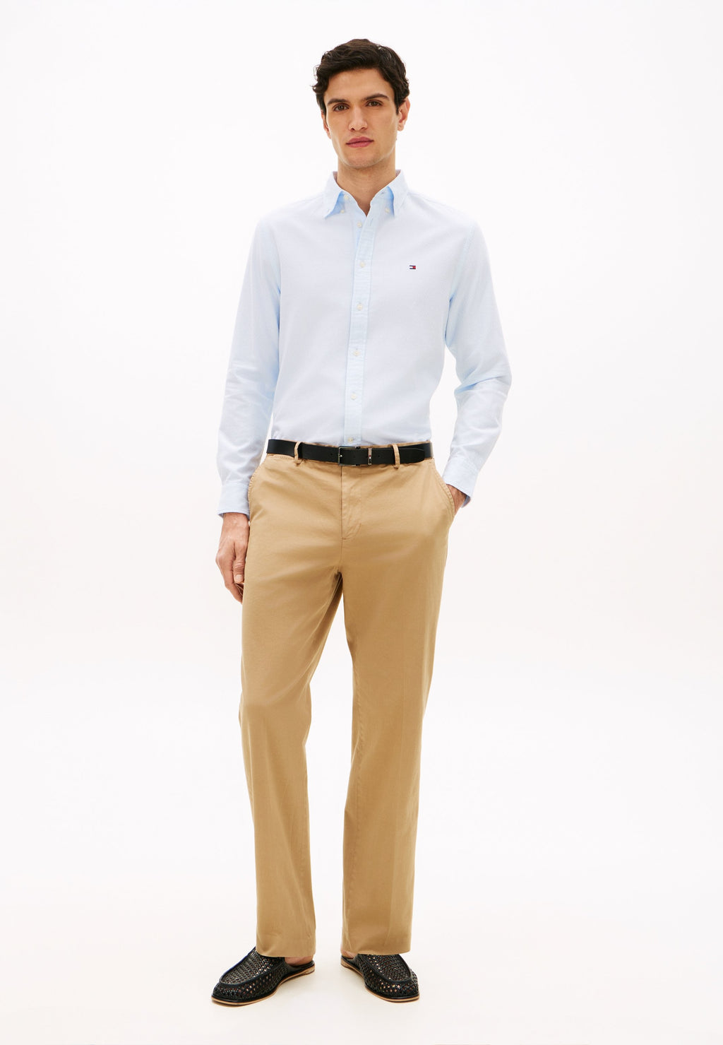 TH FLEX REGULAR FIT DOBBY SHIRT Media 2