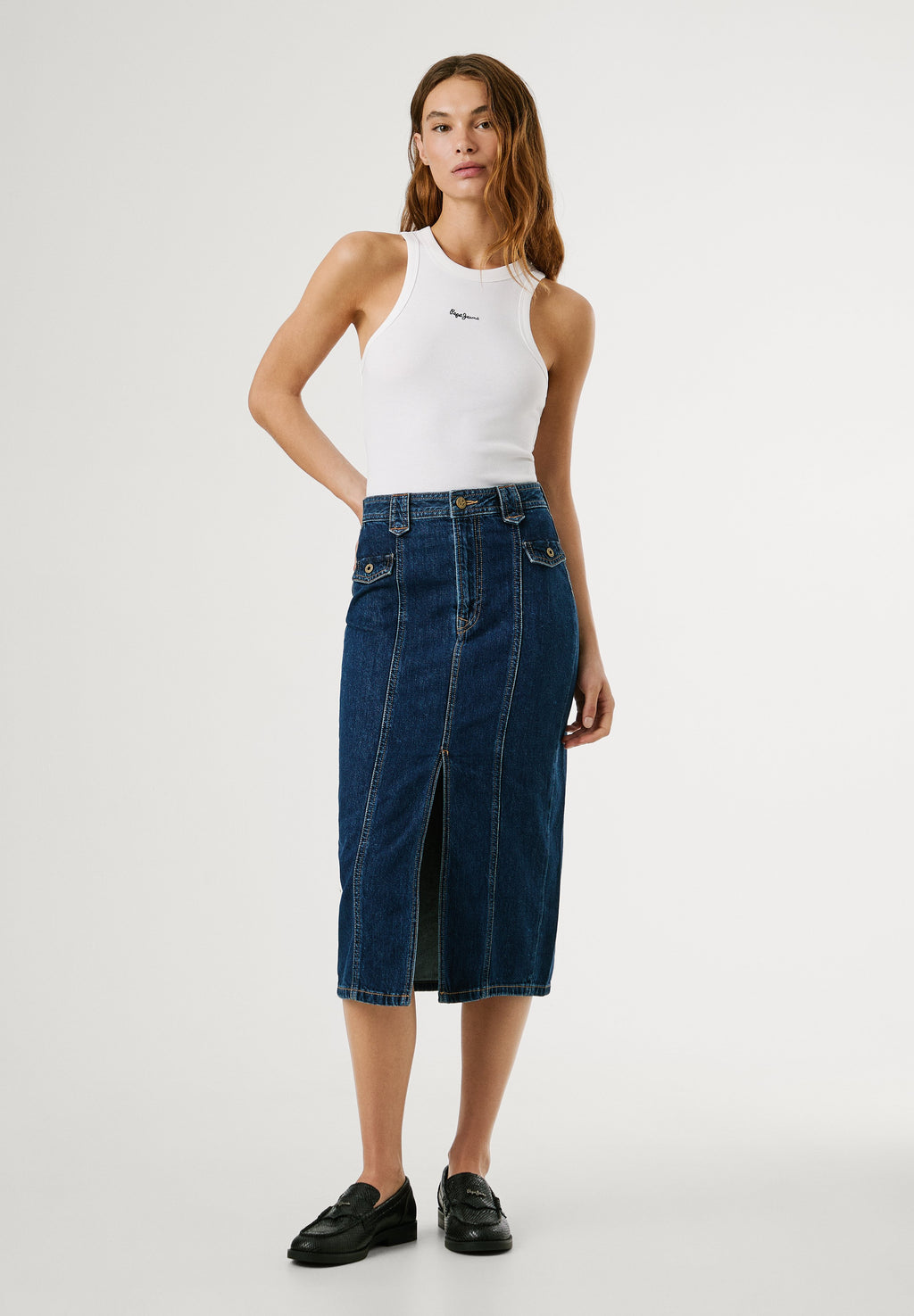 Pepe Jeans MIDI SKIRT