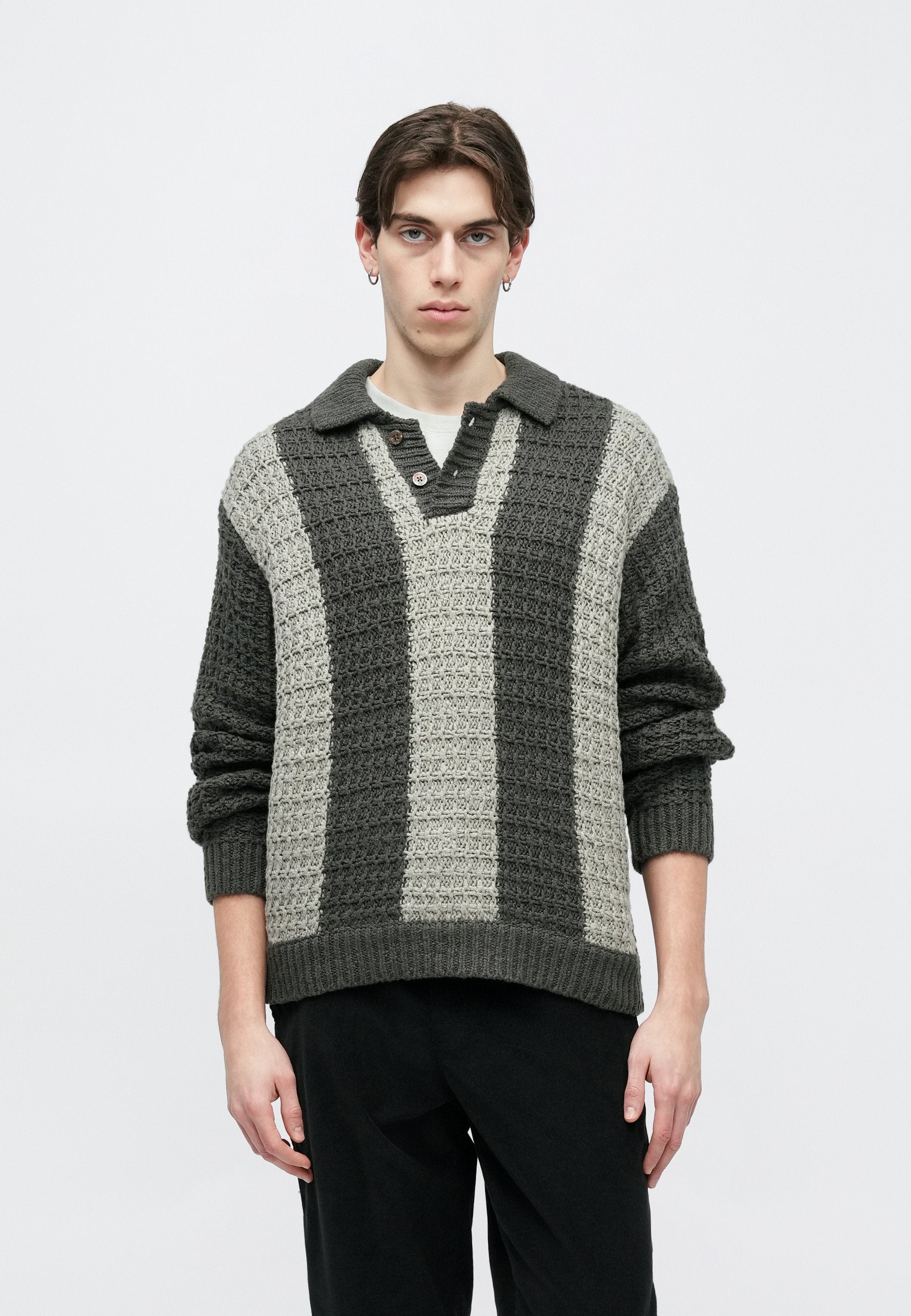 Obey Clothing TEXTURED RUGBY