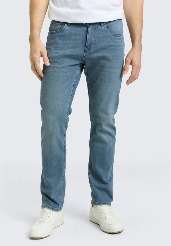 TOM TAILOR TTJOSH REGULAR SLIM FIT - Slim fit jeans - blue grey denim