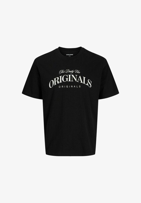 Jack & Jones T- - Print T-shirt - black