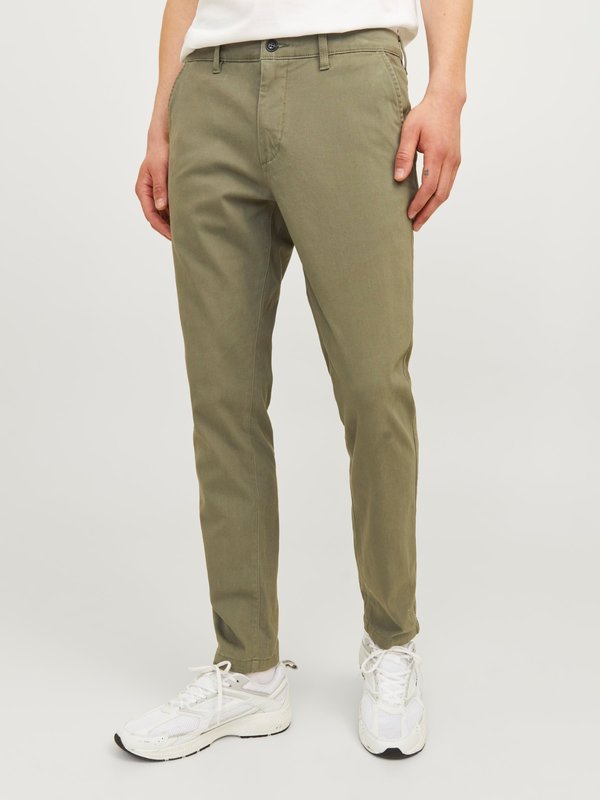 Jack & Jones JPSTMARCO JJDAVE NOOS - Chinos - dusty olive