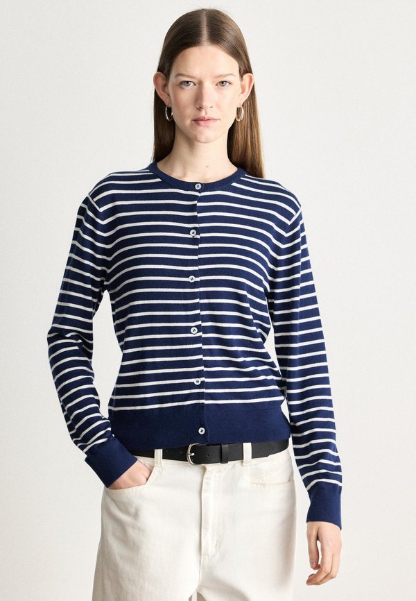 Mads Nørgaard CHARLOT STRIPE CARDIGAN