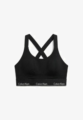 Calvin Klein Performance CALVIN KLEIN PERFORMANCE HIGH SUPPORT SPORTS BRA - High support sports bra - black beauty