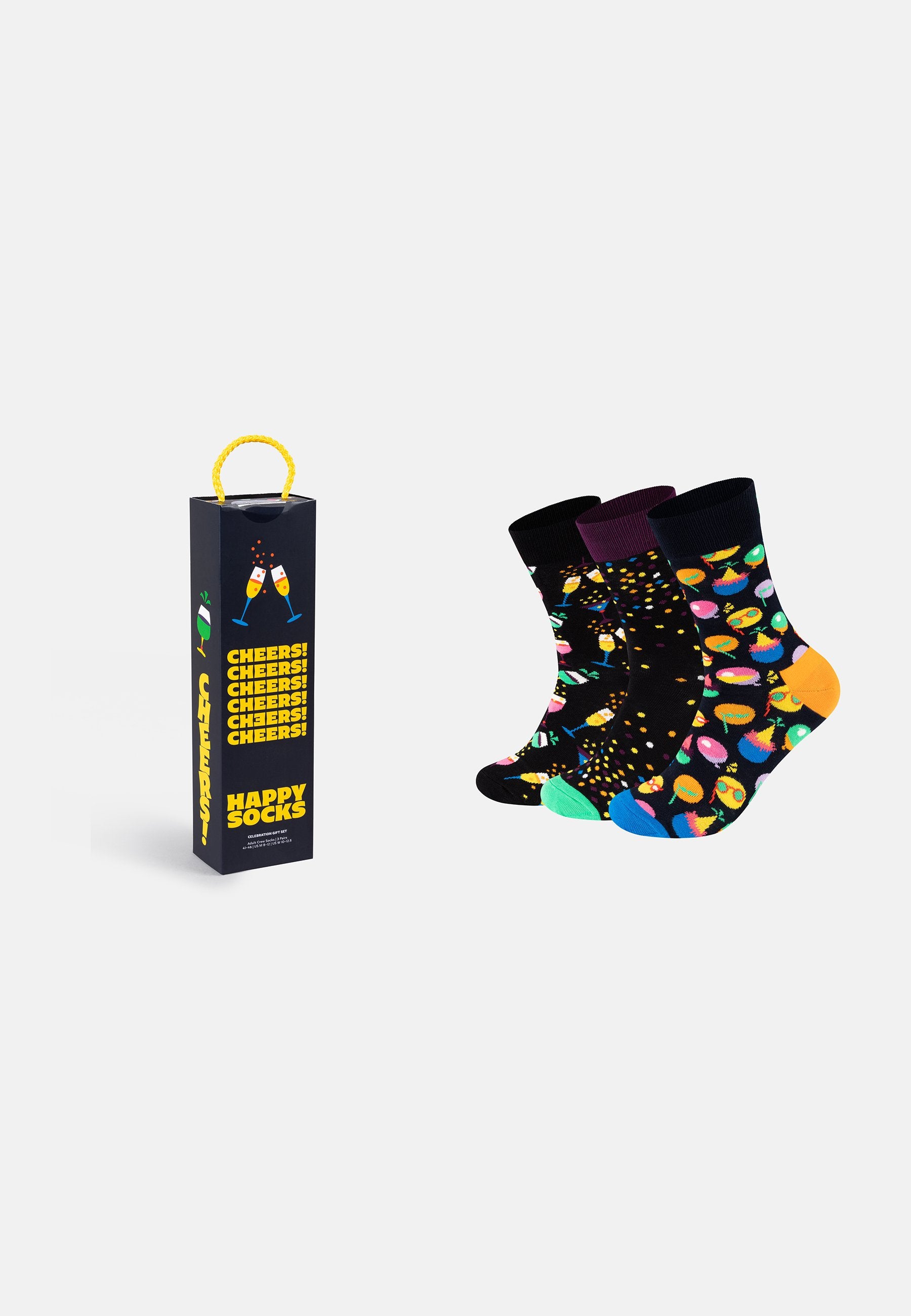 Happy Socks CELEBRATIONS GIFT UNISEX 3 PACK