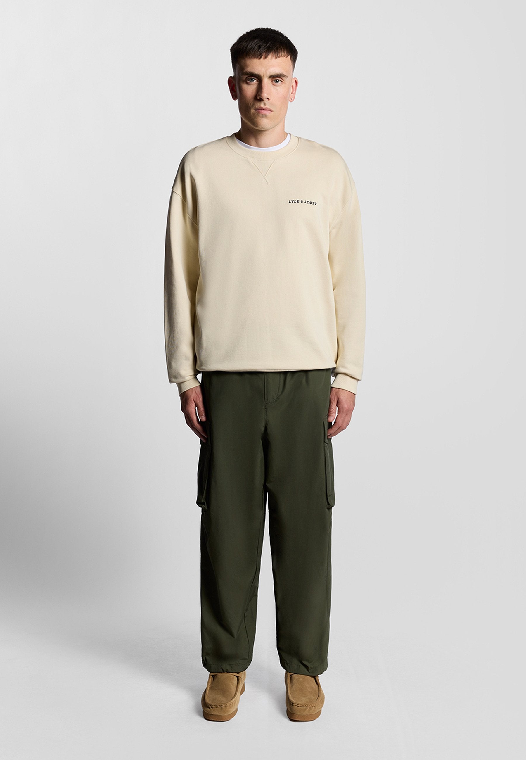 Lyle & Scott SCRIPT CREW NECK