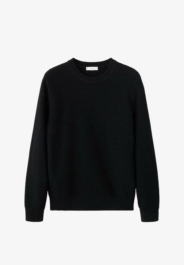 Mango Jumper - black