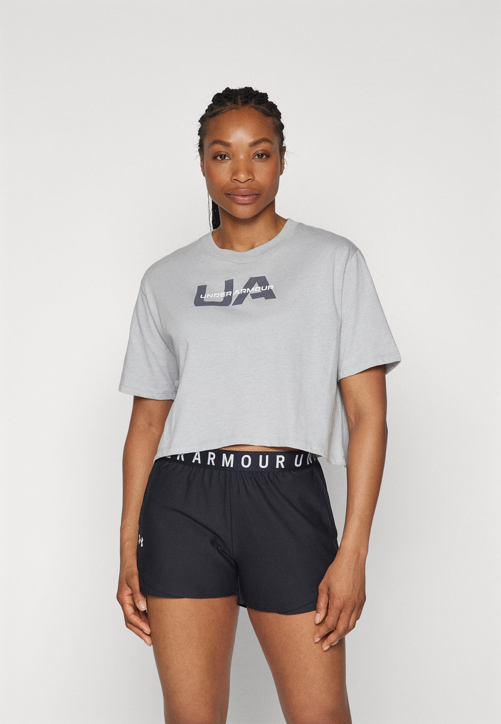 Under Armour BOXY CROP BRANDED