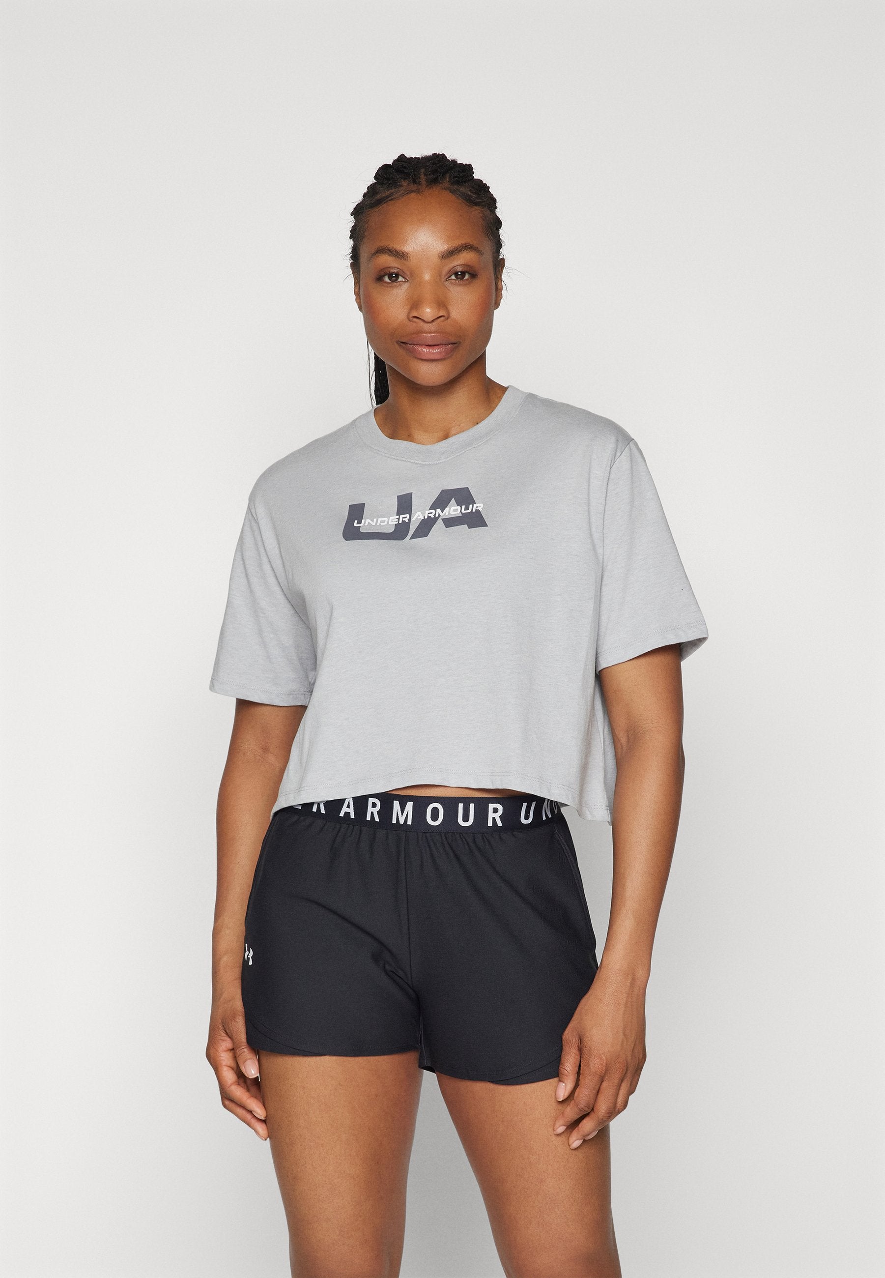 Under Armour BOXY CROP BRANDED