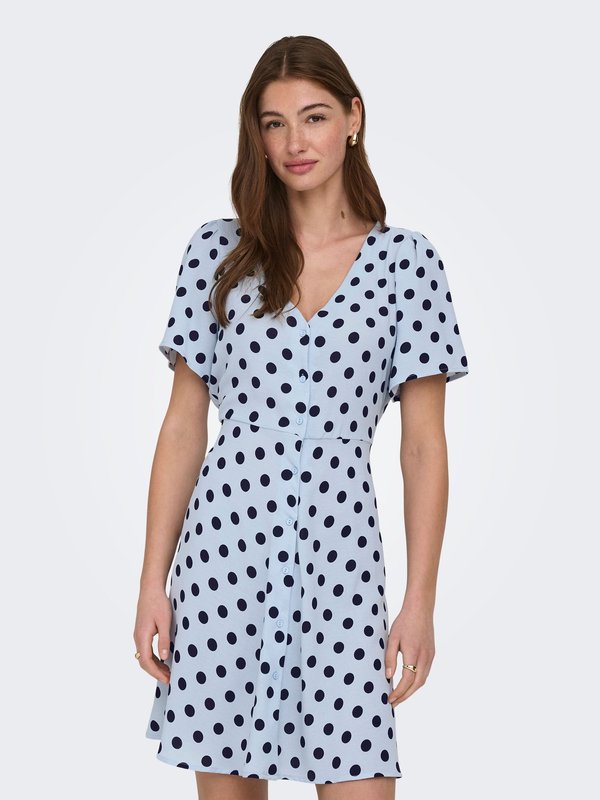 ONLY ONLLUCA Short - Day dress - cashmere blue