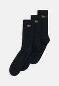 Lacoste CHAUSSETTES UNISEX 3 PACK  - Socks - black