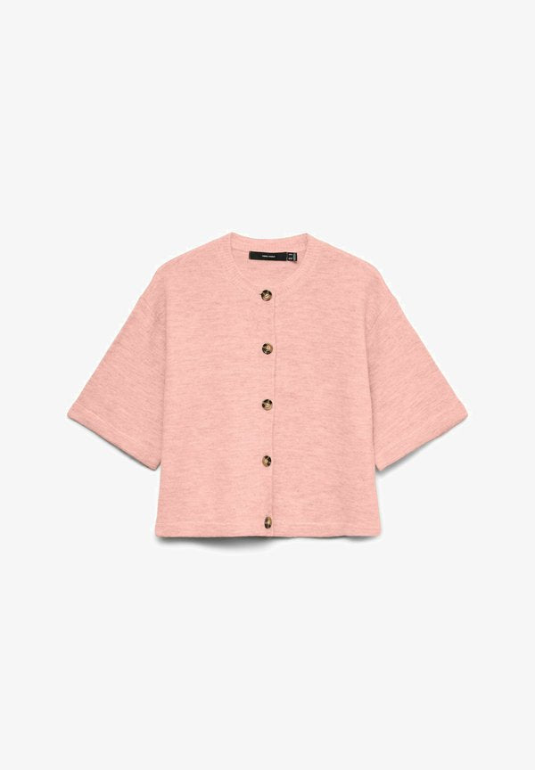 Vero Moda VMLEFILE Knit - Cardigan - chintz rose