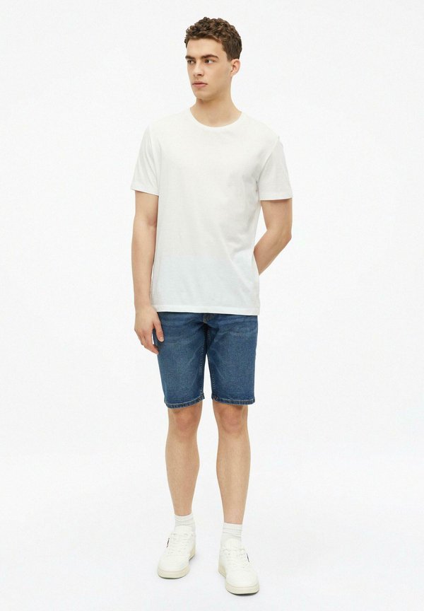 s.Oliver JEANS-BERMUDA - Denim shorts - blau