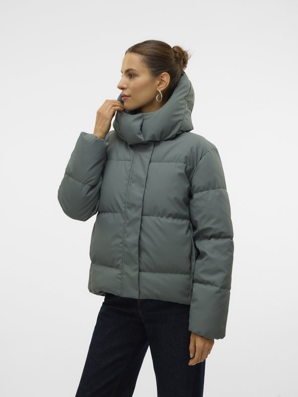 Vero Moda Puffer VMGRETAKYLIE - Winter jacket - balsam green