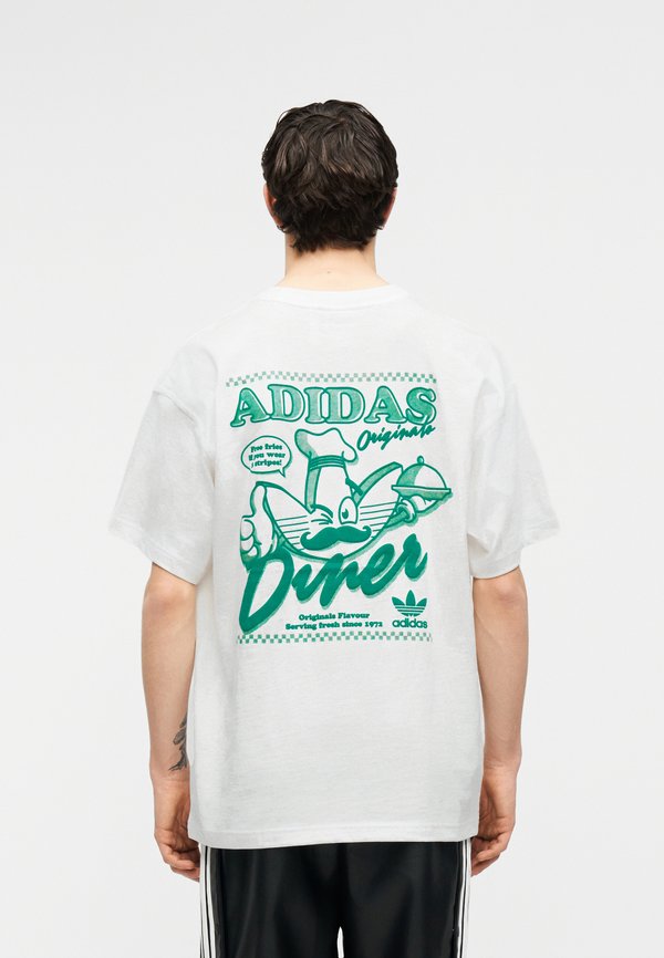 adidas Originals DINER TEE UNISEX - Print T-shirt - white
