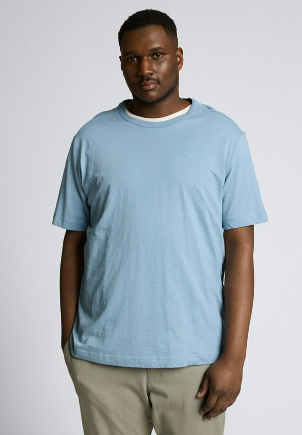 TOM TAILOR PLUS SIZE  - Basic T-shirt - mountain spring blue