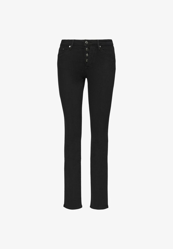 s.Oliver MID RISE  - Slim fit jeans - schwarz