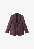 Mango Short coat - purple