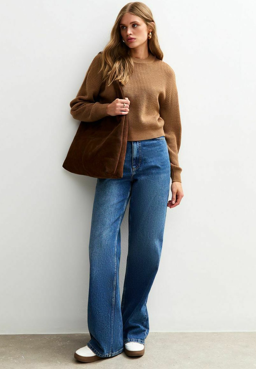 New Look RIBBED CREW NECK CHUNKY
