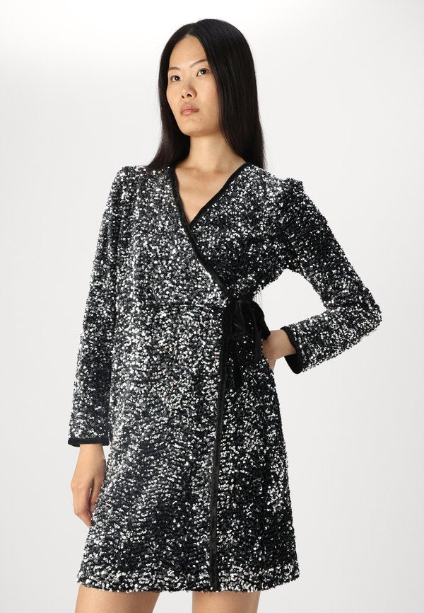 YAS YASELLE WRAP DRESS