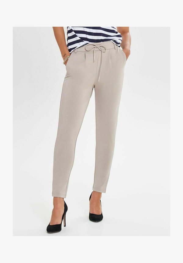 ONLY ONLPOPTRASH EASY COL PANT PNT NOOS - Trousers - off-white/off-white