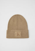 Calvin Klein EMBROIDERED UNISEX - Beanie - desert taupe