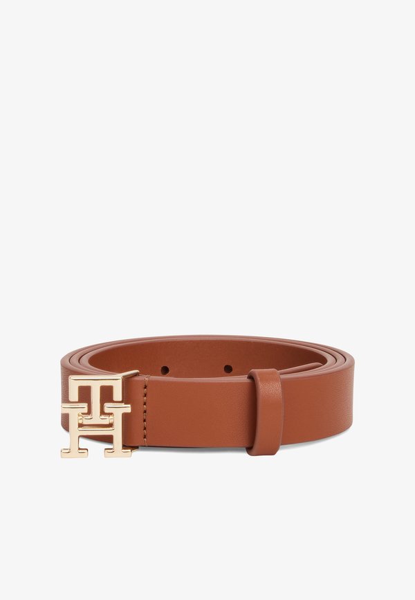 Tommy Hilfiger LOGO - Belt - winter cognac