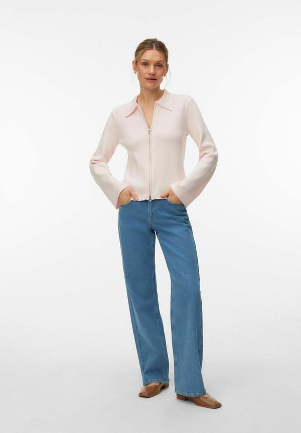Vero Moda AWHANNA KNIT CARDIGAN - Cardigan - primrose pink