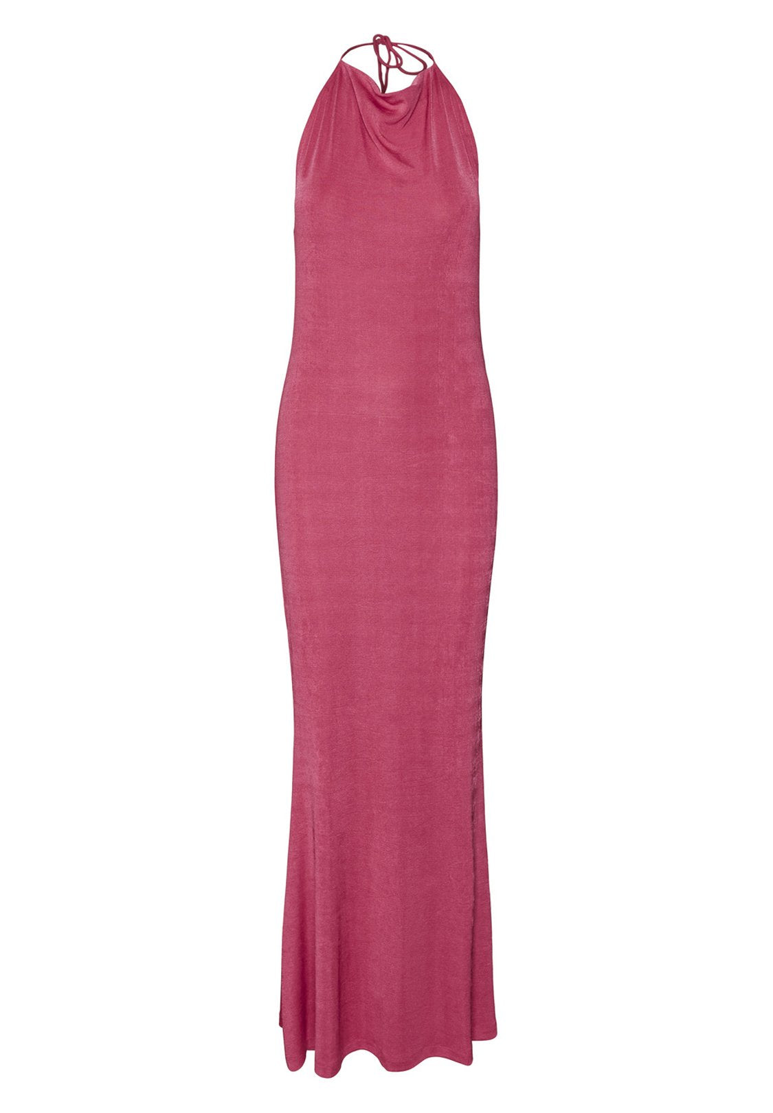 SOMETHINGNEW SNANNE HALTERNECK MAXI DRESS