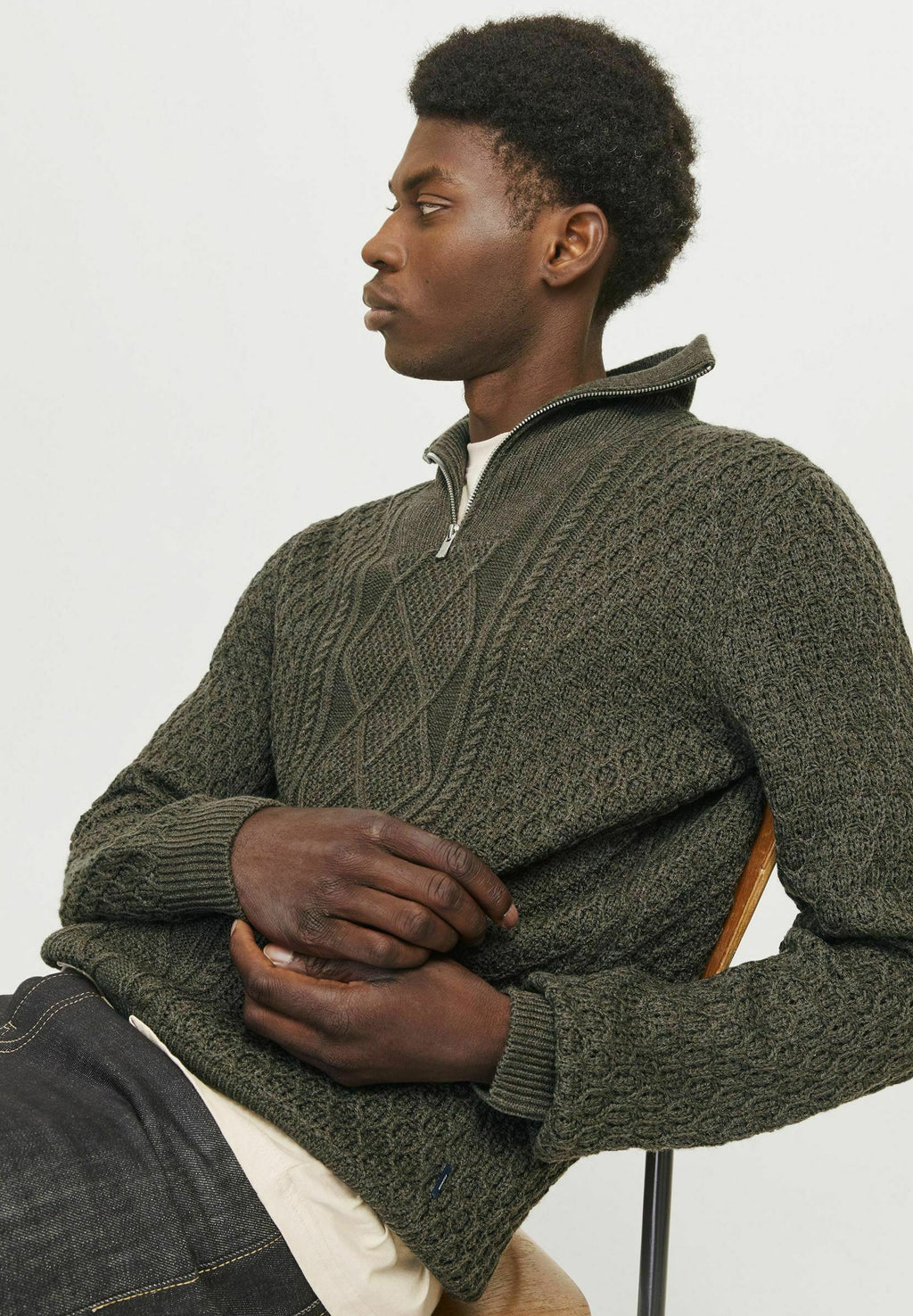 Jack & Jones PREMIUM Quarter zip Plain Quarter zip