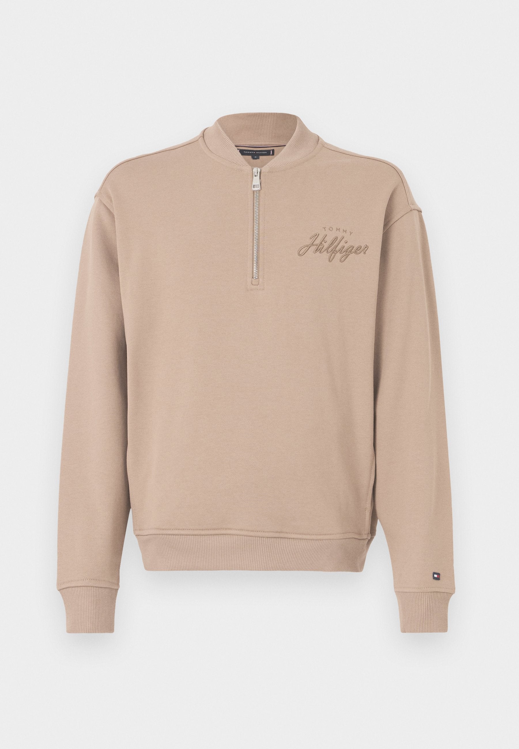 BASEBALL COLLAR QUARTER-ZIP JUMPER Media 1