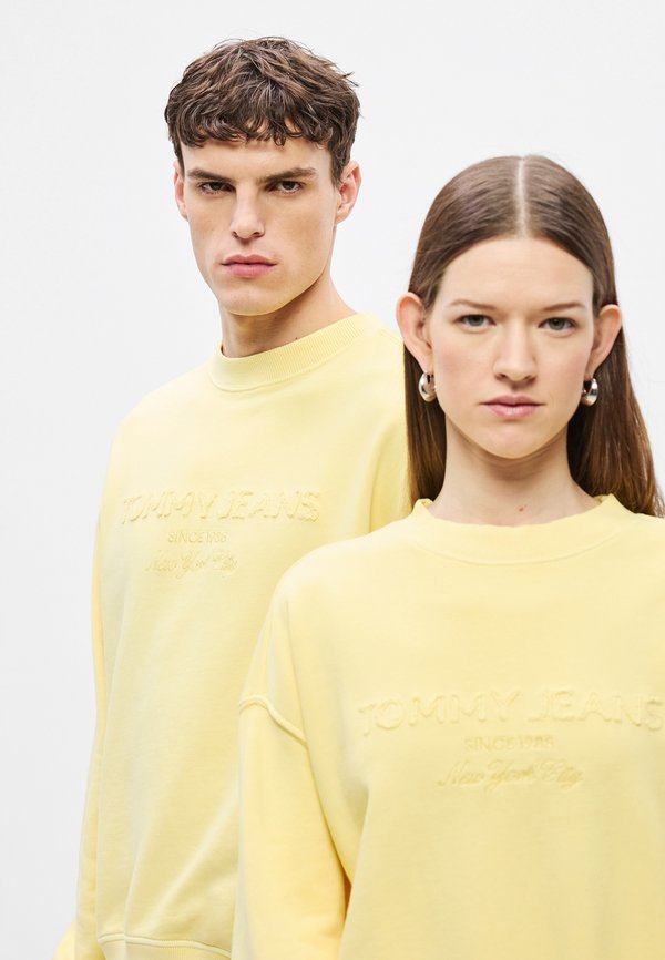 Tommy Jeans CLASSIC '90S TONAL LOGO WASHED SWEATSHIRT