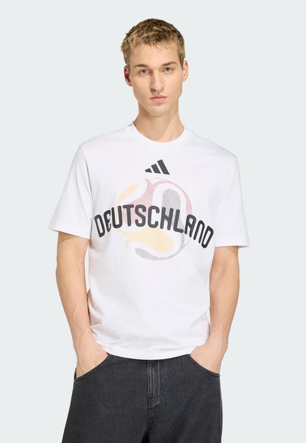 adidas Performance ADIDAS PERFORMANCE FIFA WORLD CUP 26™ GERMANY T-SHIRT - National team wear - white
