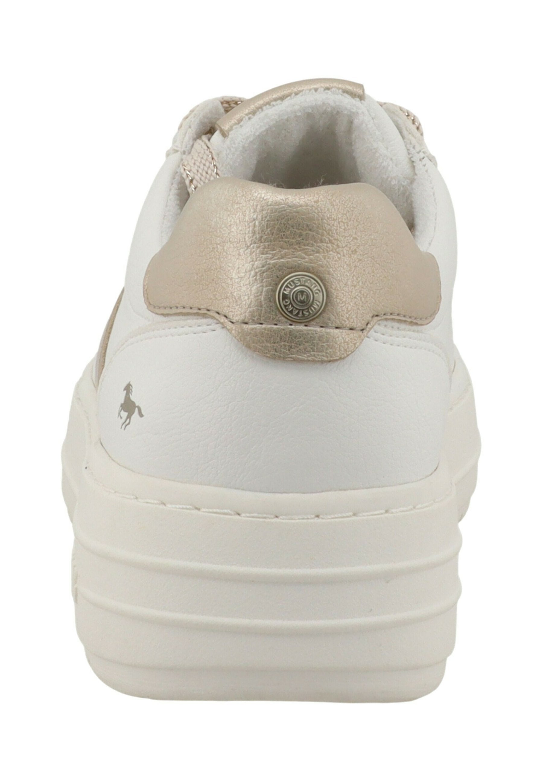 Mustang DAMEN LOW SNEAKER LOW TOP 26M0192008 WEISS 00001 WHITE