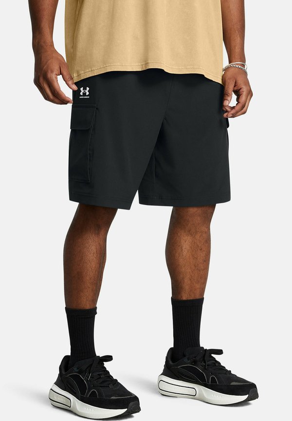 Under Armour VIBE WOVEN - Sports shorts - black