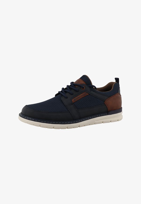 TOM TAILOR SNEAKER LOW - Casual lace-ups - navy