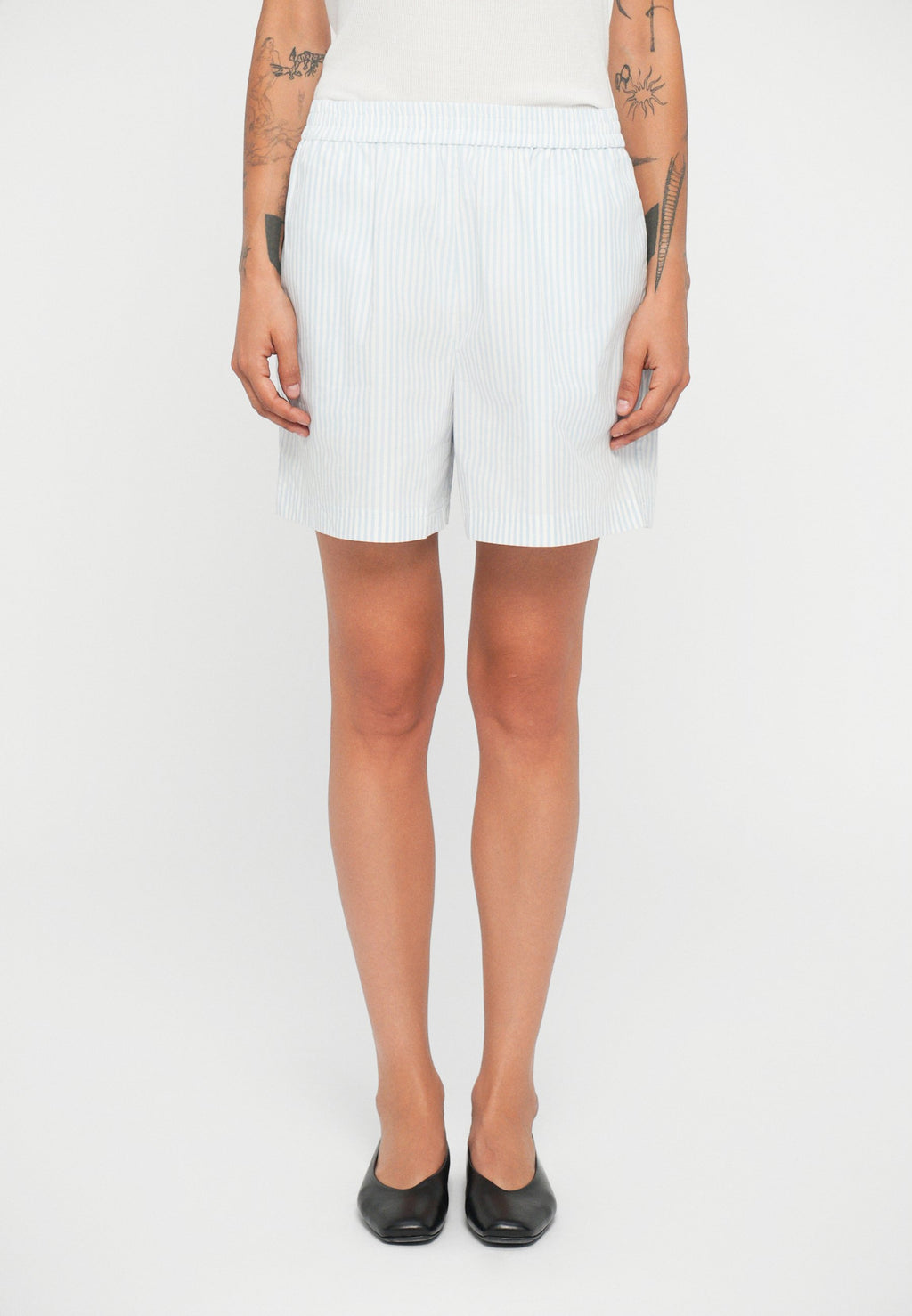 440ME BLUE STRIPE DRAWSTRING