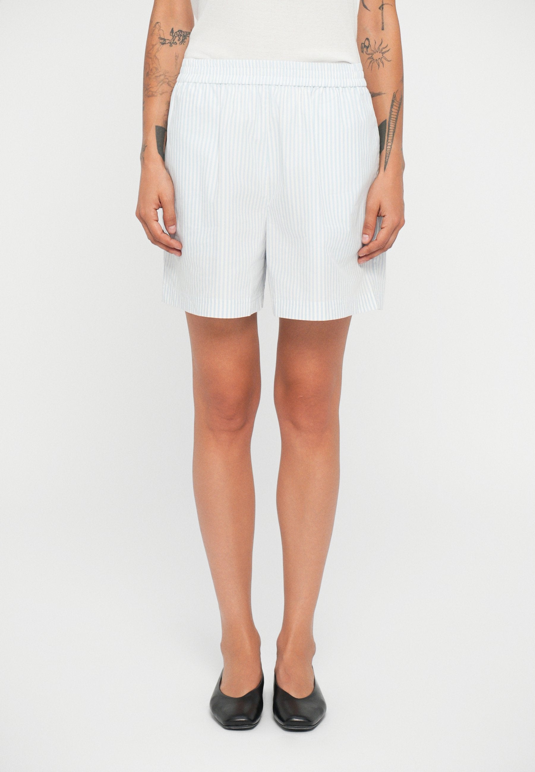 440ME BLUE STRIPE DRAWSTRING