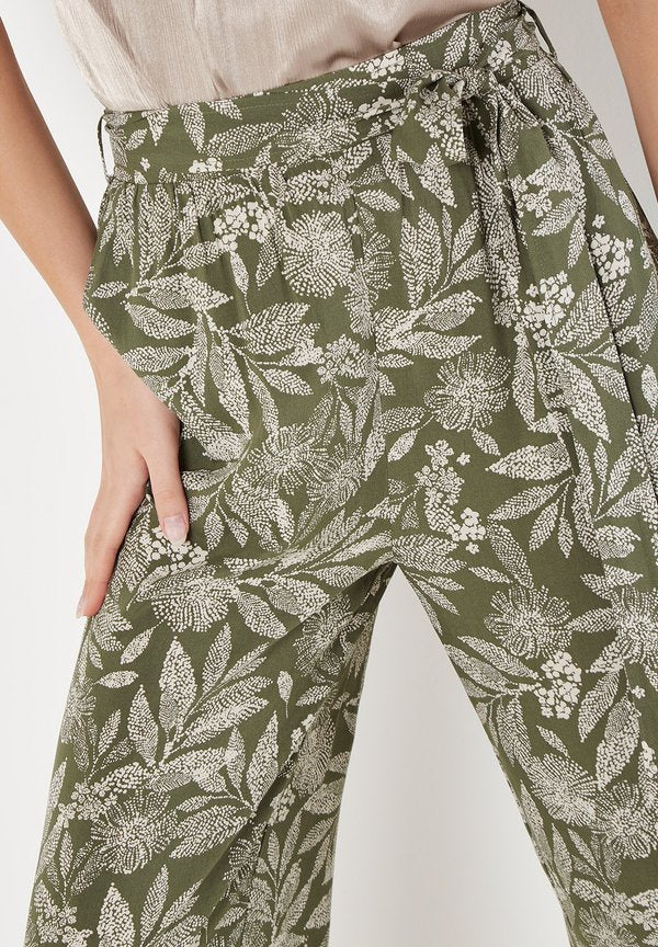 Apricot BATIK LEAF CULOTTE