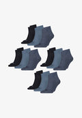 Puma QUARTER 12ER PACK - Socks - paar denim blue
